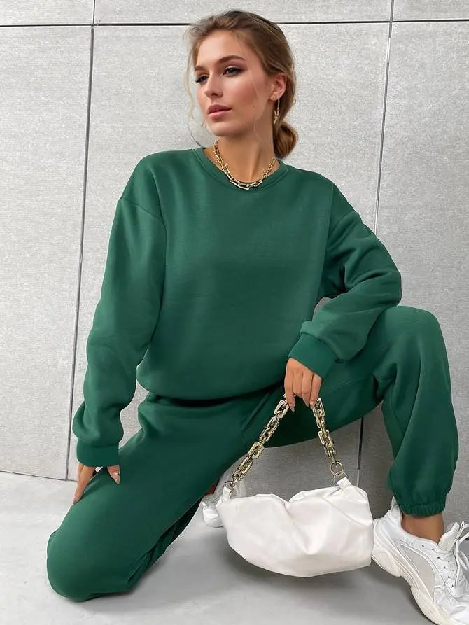 Lea | Trendy Chic Trainingspak [Pullover+Broek]