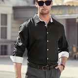 Alexander | Elegante Businessoverhemd met Contrastdetails