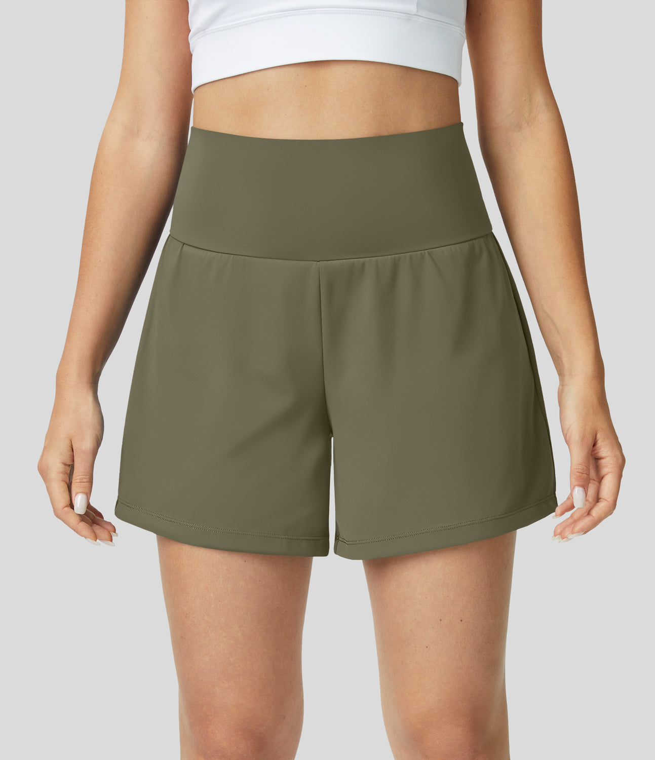 Johanna | Multifunctionele 2-in-1 Yoga Shorts met Zakken