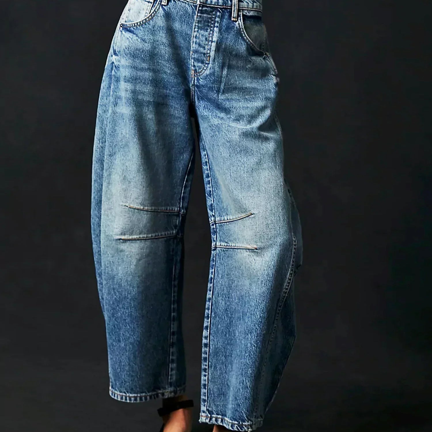 High Waist Wide Leg Jeans