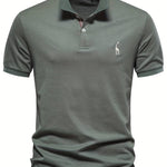 Noah | Slim Fit Klassiek Poloshirt met Sportieve Kraag-Detail