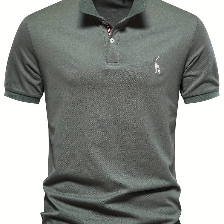 Mateo | Slim Fitted Klassiek Poloshirt met subtiele Kragendetail