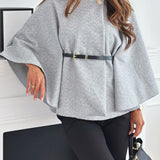 Gemma™ Elegante Cape-Stijl Top voor Dames