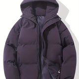 Casual Donsjas met Capuchon - Jas Heren - Winter - Regular Fit