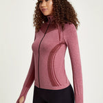 Elisa | Naadloze Sportjacke met Rits