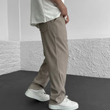 Ribbed Relaxed Fit Trousers