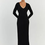 Luna™ V-Neck Midi Dress