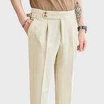 Rafael | Heren Hoge Taille Plissé Broek