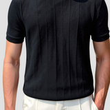 Oude Geld Classic Heavy O-Hals Gestreept T-Shirt