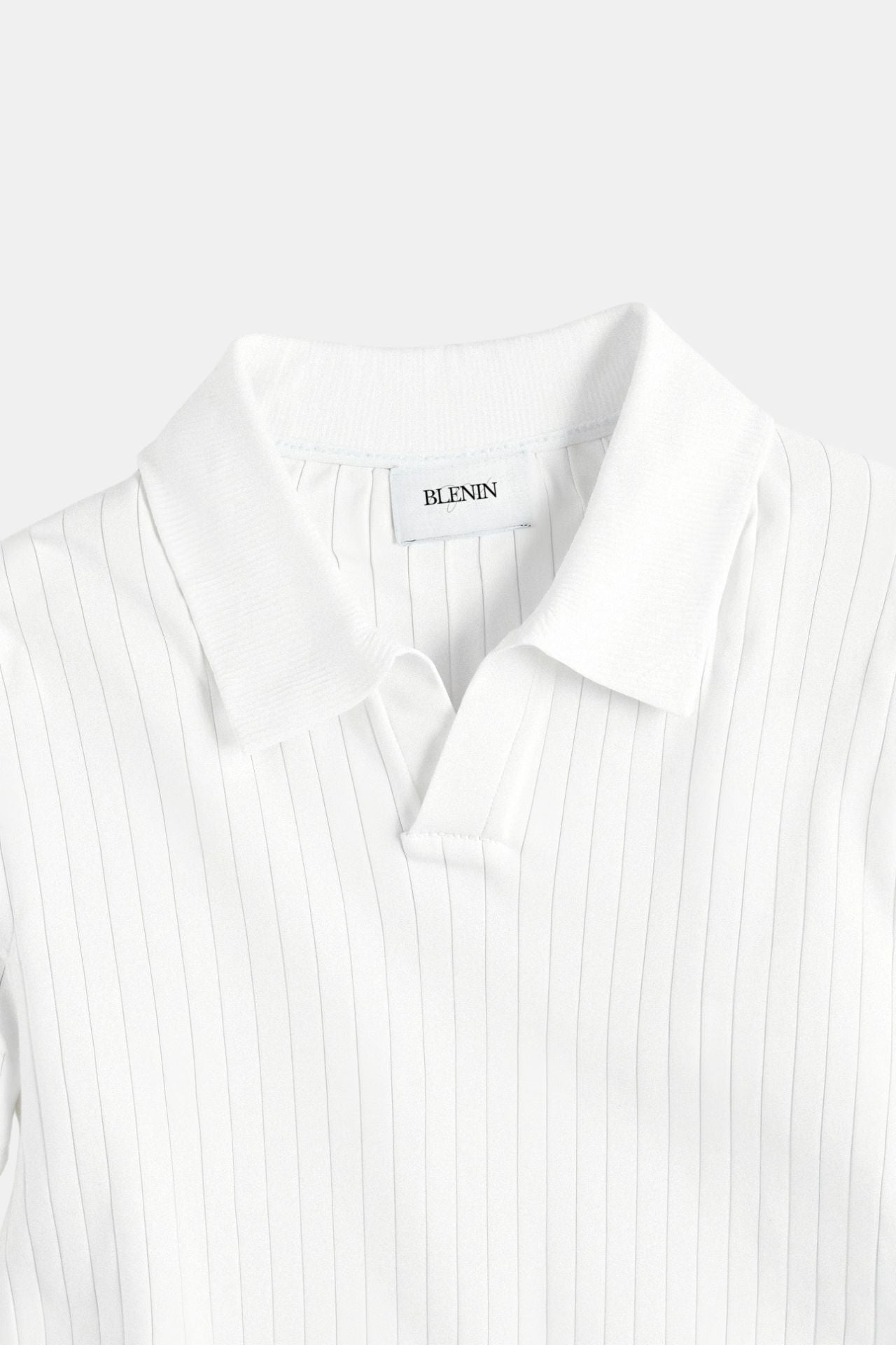 Minimalistisch Gebreid Poloshirt | Elegantie & Comfort in Perfectie