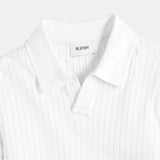Minimalistisch Gebreid Poloshirt | Elegantie & Comfort in Perfectie