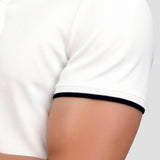 Klassiek Poloshirt met Rits en Contrastdetails