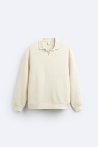Beige pullover met polokraag – Casual stijl met elegantie