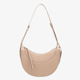 Amily | Verstelbare Schouderriem Gebogen Crossbody-Tas met Kwastje