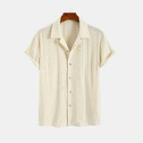 Luchtig Haakshirt met Korte Mouwen