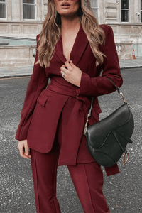 Camilla | Elegante Tweedelige Set met Blazer & Broek