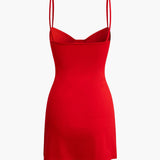 Scarlett | Figuuraccentuerende Spaghetti-bandjurk – Klassieke chic met een vrouwelijke touch