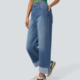 Mieke™ Dames Wide-Leg Jeans