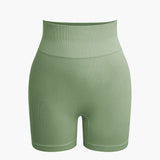 Elaine | Naadloos Sportset met Crop-Top & Yoga Shorts