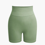 Elaine | Naadloos Sportset met Crop-Top & Yoga Shorts