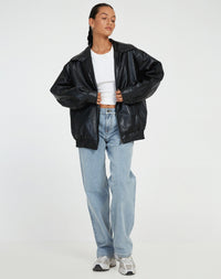 Oversized™ Leren Jas | Trendy & Comfortabel | Losse Pasvorm