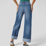 Mieke™ Dames Wide-Leg Jeans