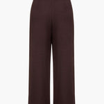 Elena | Elegante Hoge Taille Broek met Wikkeldetail