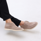 Mason | Slip On Mid Cut Heren Suède Loafer
