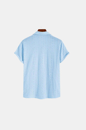 Luchtig Haakshirt met Korte Mouwen
