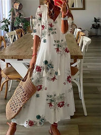 Elina™ Elegante Bohemian Maxi Jurk