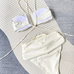 ROBINE | Bikini Met Halternek En Bloemdetail