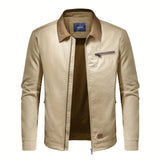 Ralf™ Heren Casual Jas met Stijlvolle Kraag