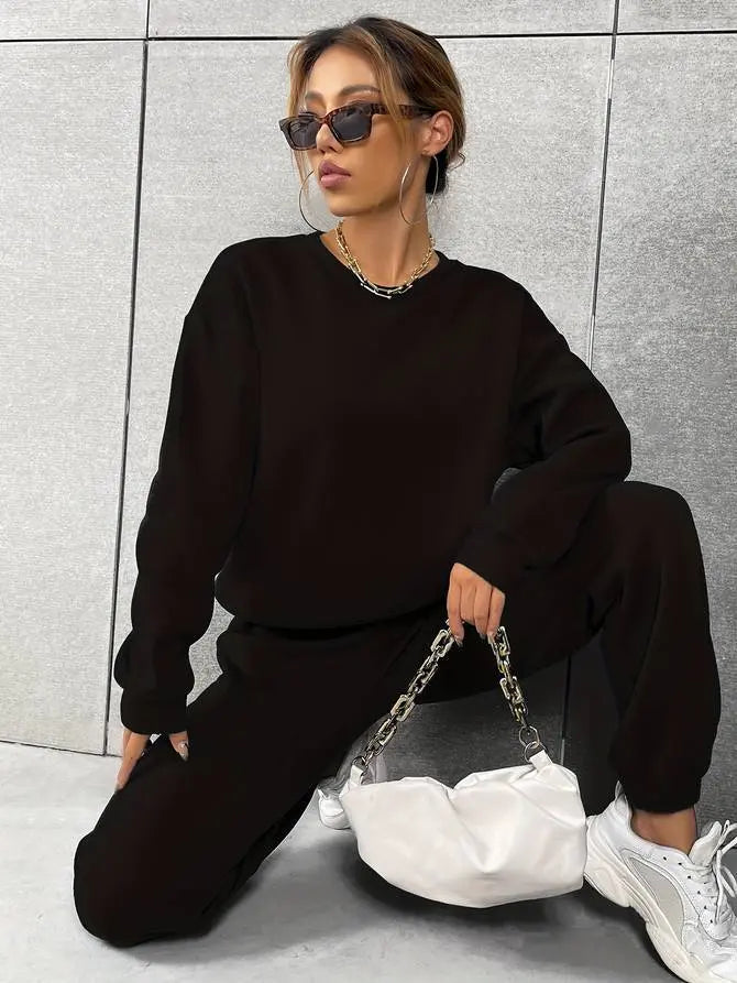 Lea | Trendy Chic Trainingspak [Pullover+Broek]