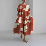 Simona™ Bohemian Maxi Jurk