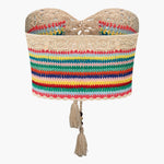 Naila | Boho-Haak-Bestaat uit Bustier & Shorts