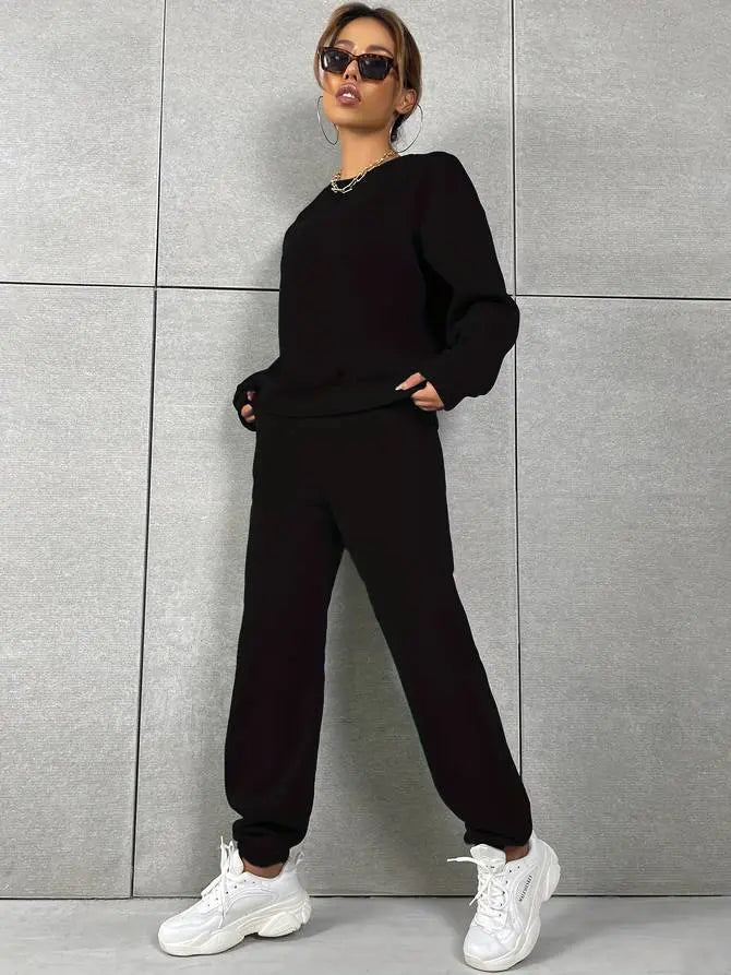 Lea | Trendy Chic Trainingspak [Pullover+Broek]