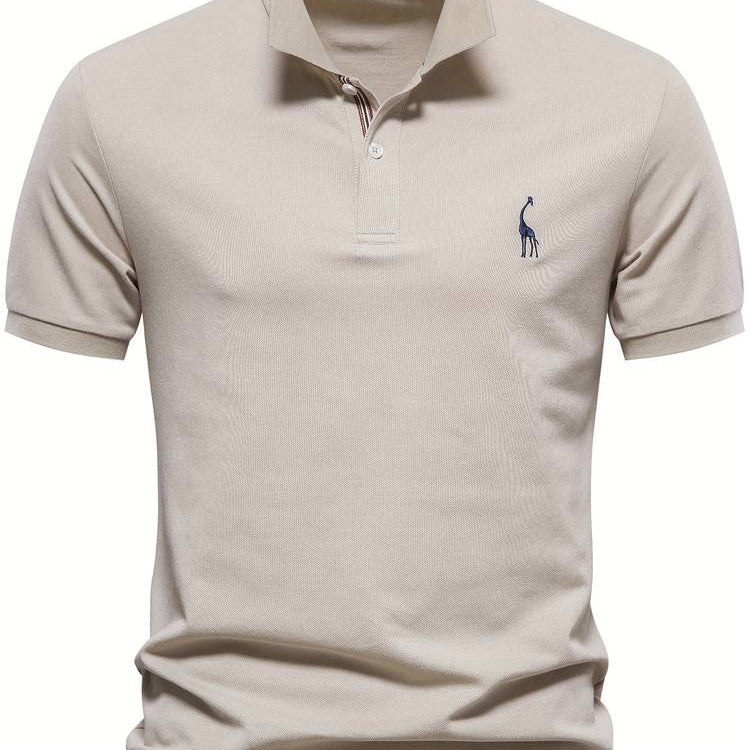 Mateo | Slim Fitted Klassiek Poloshirt met subtiele Kragendetail