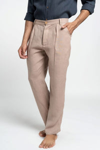 Lenn™ Elegante linnen broek