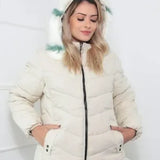 Eliane™ Warme Gewatteerde Winterjas