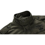 Leopold™ Heren Militaire Stijl Jas