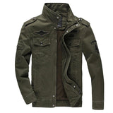 Leopold™ Heren Militaire Stijl Jas