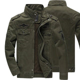 Leopold™ Heren Militaire Stijl Jas