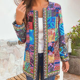 Grace™ Dames Boho Patchwork Jas