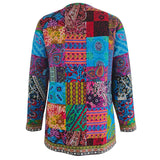 Grace™ Dames Boho Patchwork Jas
