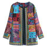 Grace™ Dames Boho Patchwork Jas