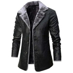 Lukas™ Heren Leren Winterjas