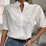 Charlotte™ Dames Kanten Blouse