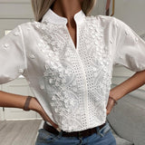Charlotte™ Dames Kanten Blouse