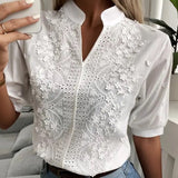 Charlotte™ Dames Kanten Blouse