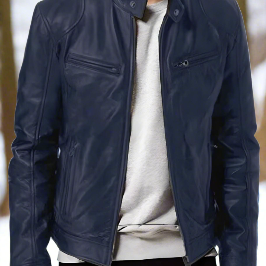 Ruben™ Stijlvolle Leren Jas voor Heren